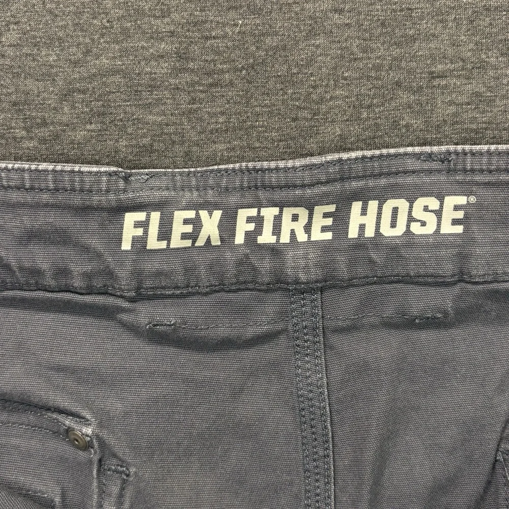 Duluth Trading Flex‎ Fire Hose Cargo Shorts Mens 46 Gray Workwear Outdoors Jorts